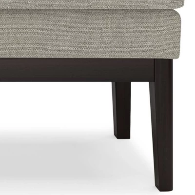 Bragg Ottoman Bench Light Gray - WyndenHall 4 Bragg Ottoman Bench Light Gray - WyndenHall - Image 4