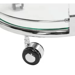 Lennon Acrylic Bar Trolley - Chrome - Safavieh -Online Furniture Store GUEST 79a2786e be8e 4f69 9ea0 9241115ecbe1