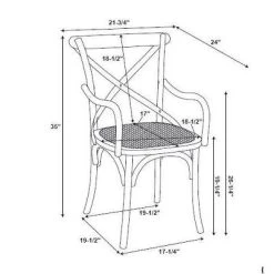 Helia Arm Chair Ash Gray - Linon 15 Helia Arm Chair Ash Gray - Linon -Online Furniture Store GUEST 7bb91353 063e 4597 9d10 8e82f9fc9d98