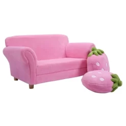 Tangkula Kids Sofa Cute Sofa Strawbwrry Sponge Filler Upholstered Lounge W/ Armrest 17 Tangkula Kids Sofa Cute Sofa Strawbwrry Sponge Filler Upholstered Lounge W/ Armrest -Online Furniture Store GUEST 7cb875c9 4bfd 4858 9ce4 100060321817