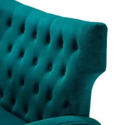 Brion 48" Contemporary Wingback Design Loveseat | KARAT HOME -Online Furniture Store GUEST 7d49139f beea 42a5 8ea5 fa87617a44f1