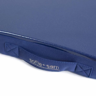 Sofia + Sam Mini Memory Foam Lap Desk Color: Blue 3 Sofia + Sam Mini Memory Foam Lap Desk Color: Blue - Image 3