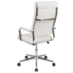 Flash Furniture Hansel High Back White LeatherSoft Contemporary Panel Executive Swivel Office Chair 21 Flash Furniture Hansel High Back White LeatherSoft Contemporary Panel Executive Swivel Office Chair -Online Furniture Store GUEST 7e8a3f1b 0aa4 4f18 be07 69dd6037da9a