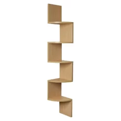 48.5" X 7.7" Zigzag Corner Shelf - Danya B. -Online Furniture Store GUEST 7edfbf14 6c9b 4f9e a808 1dd300782318
