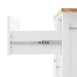 Soren Wood Top Kitchen Island/Cart Natural/White - Crosley -Online Furniture Store GUEST 7fae83db 3999 4d0d aa74 6ee77d8eb63f