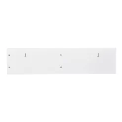 Sydney Wall Shelf With Hooks And Mail Sorter - White