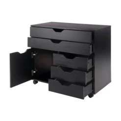 Halifax 3 Section Mobile Storage Cabinet - Winsome