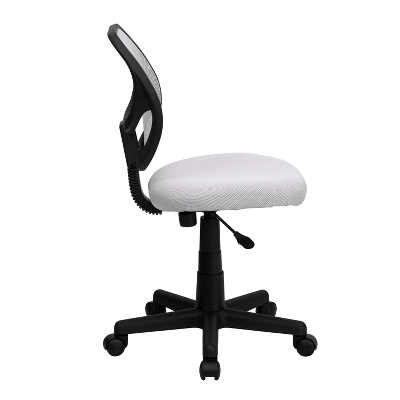 Emma And Oliver Mid-Back Mesh Swivel Task Office Chair With Curved Square Back 7 Emma And Oliver Mid-Back Mesh Swivel Task Office Chair With Curved Square Back - Image 7