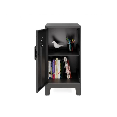 Space Solutions 27.5" High 2 Shelf Mini Storage Locker Cabinet 4 Space Solutions 27.5" High 2 Shelf Mini Storage Locker Cabinet - Image 4