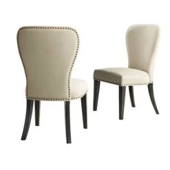 Set Of 2 Savoy Upholstered Dining Armless Chairs - Alaterre Furniture -Online Furniture Store GUEST 833adae0 5102 4889 ad55 641b119dc770