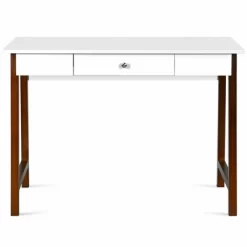 Costway Computer Desk Laptop PC Writing Table Makeup Vanity Table W/Drawer And Wood Legs 13 Costway Computer Desk Laptop PC Writing Table Makeup Vanity Table W/Drawer And Wood Legs -Online Furniture Store GUEST 835eca7b 3ad1 479f 9eb4 cbf8a93e8d66