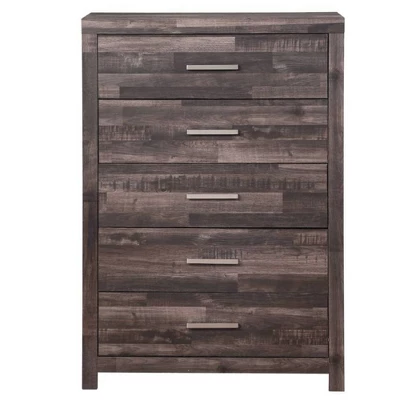 34" Juniper Chest Dark Cherry - Acme Furniture 4 34" Juniper Chest Dark Cherry - Acme Furniture - Image 4