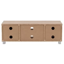 Hollywood Wood Grain TV Stand For TVs Up To 55" With Doors White And Brown - CorLiving -Online Furniture Store GUEST 859b592c 7166 41f2 b86a e74aaf92185a