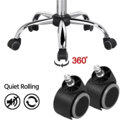 Yaheetech Velvet Low Back Armless Desk Chair Office Chair With Wheels -Online Furniture Store GUEST 859f0a58 9328 4f49 9d8c 4ee5a0543f2c