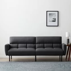 Comfort Collection Futon Sofa Bed With Box Tufting - Lucid 24 Comfort Collection Futon Sofa Bed With Box Tufting - Lucid -Online Furniture Store GUEST 85ecc77e c5d2 4766 b203 e81acf7689cf