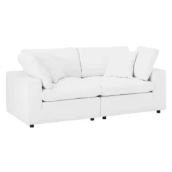Commix Down Filled Overstuffed Vegan Leather Loveseat - Modway 17 Commix Down Filled Overstuffed Vegan Leather Loveseat - Modway -Online Furniture Store GUEST 88af47c6 1765 4064 8296 4efd8327331c