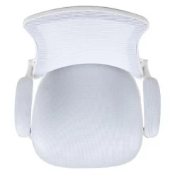 Flash Furniture Mid-Back White Mesh Swivel Ergonomic Task Office Chair With White Frame And Flip-Up Arms 18 Flash Furniture Mid-Back White Mesh Swivel Ergonomic Task Office Chair With White Frame And Flip-Up Arms -Online Furniture Store GUEST 8b8f7c2d c926 47b3 b16a 6d126ed980ee