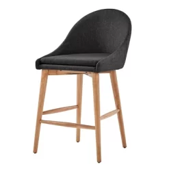 Set Of 2 24" Conrad Natural Danish Modern Counter Chair - Inspire Q -Online Furniture Store GUEST 8c5c56b7 3010 48a7 ad21 cb12690b2b24