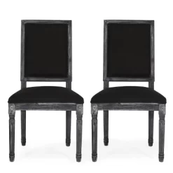 2pk Regina French Country Wood Upholstered Dining Chairs - Christopher Knight Home -Online Furniture Store GUEST 8d0770c4 e6a1 457f ab9e 7d7ba4c22f00