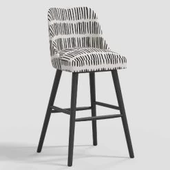 Geller Modern Counter Height Barstool In Patterns - Threshold™