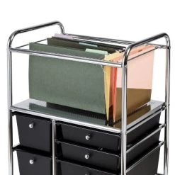 Honey-Can-Do 5 Drawer Rolling File Cart Black -Online Furniture Store GUEST 8e1b48f4 250b 4f8b 9e67 3c9044017c22
