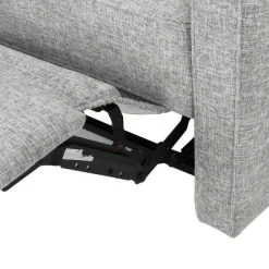 Calliope Buttoned Fabric Reclining Loveseat Light Gray Tweed - Christopher Knight Home -Online Furniture Store GUEST 8e9d5022 8070 4320 b68e 025efa413d2f