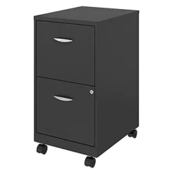 Space Solutions 18 Inch Wide Metal Mobile Organizer File Cabinet For Office Supplies And Hanging File Folders With 2 File Drawers, Charcoal 5 Space Solutions 18 Inch Wide Metal Mobile Organizer File Cabinet For Office Supplies And Hanging File Folders With 2 File Drawers, Charcoal -Online Furniture Store GUEST 901e9ee0 89d0 4ad9 9282 ed2d18cdaec3