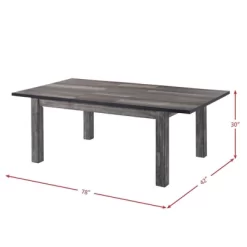 6pc Grayson Extendable Dining Table With Padded Seats Gray Oak - Picket House Furnishings 25 6pc Grayson Extendable Dining Table With Padded Seats Gray Oak - Picket House Furnishings -Online Furniture Store GUEST 9079d035 1679 4121 a30a e011ef2287dc