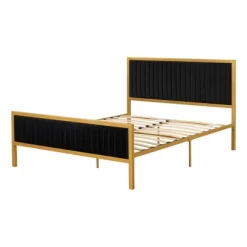 Queen Flam Upholstered Metal Bed - South Shore 26 Queen Flam Upholstered Metal Bed - South Shore -Online Furniture Store GUEST 908f4497 d994 44ba a3b0 d0ddabcecd65
