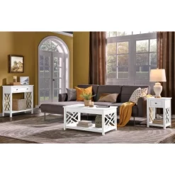 Middlebury Wood End Table With Drawer White - Alaterre Furniture 11 Middlebury Wood End Table With Drawer White - Alaterre Furniture -Online Furniture Store GUEST 913955a8 8655 4942 9240 f8065fd4dd05