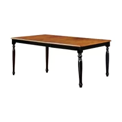 7pc Jameson Country Style Extendable Dining Table Set Black/Oak - HOMES: Inside + Out -Online Furniture Store GUEST 914956d9 ac15 479c 89d8 0846f67ff515