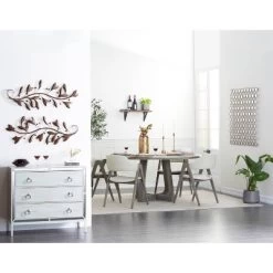 Glam Painted Wood And Mirror Chest White - Olivia & May -Online Furniture Store GUEST 91706cb2 9750 4cb2 942a 3eccdc78a287