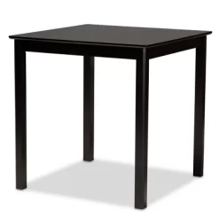 5pc Arden Upholstered Wood Pub Counter Height Dining Set Gray/Espresso - Baxton Studio -Online Furniture Store GUEST 91f71ad8 fa9d 4dcf ad0d 6ef6d028fa67