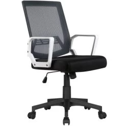 Yaheetech Adjustable Mid-Back Office Chair Computer Chair With Wheels -Online Furniture Store GUEST 92836098 f69f 47f0 aa2d 8f2f1a15d4d9
