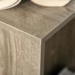 HOMCOM C-Shaped Sofa Side Table Mobile End Table With Storage And Wheels For Living Room, Bedroom, Office -Online Furniture Store GUEST 93532288 dab1 4321 b36e 94947e5f1b8a