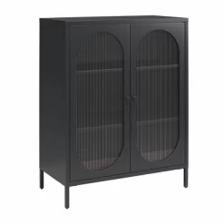 Luna Short 2 Door Accent Cabinet With Fluted Glass - Mr. Kate -Online Furniture Store GUEST 935cf16c 43db 4c80 aec8 64d58d539e07