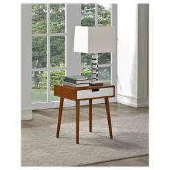Legacy Decor Hardwood End Side Table Nightstand With Drawer 5 Legacy Decor Hardwood End Side Table Nightstand With Drawer -Online Furniture Store GUEST 94218f6d 1c62 44e8 9e4e 42a8cbbe7d65