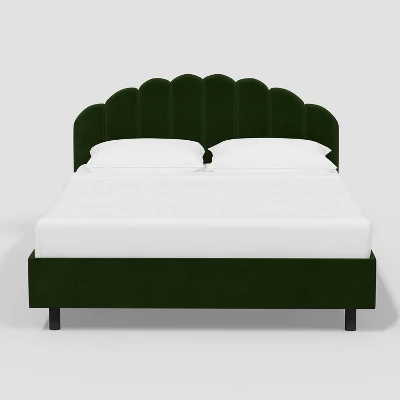 Emma Platform Bed In Luxe Velvet - Threshold™ 1 Emma Platform Bed In Luxe Velvet - Threshold™