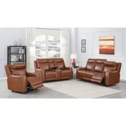 Natalia Power Loveseat Console Recliner Caramel Leather - Steve Silver Co. 31 Natalia Power Loveseat Console Recliner Caramel Leather - Steve Silver Co. -Online Furniture Store GUEST 97233d2a 17d3 475e bdda 5b78c132614e