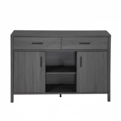 FC Design 47"W Sideboard Storage Cabinet, Dining Server Cupboard Buffet Table With Two Cabinets And Drawers -Online Furniture Store GUEST 995ec95a 3bf5 4b51 b2fc cb2d8ad39d20