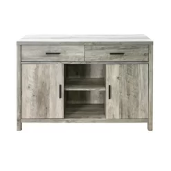 FC Design 47"W Sideboard Storage Cabinet, Dining Server Cupboard Buffet Table With Two Cabinets And Drawers -Online Furniture Store GUEST 99fb9359 7fa5 4cd9 bd61 881870e86c67