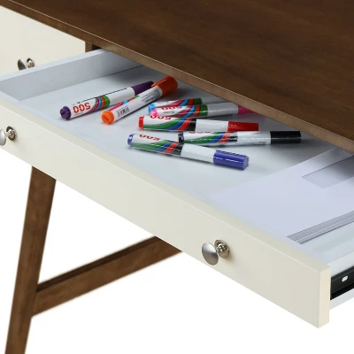 Sutton Writing Desk Brown - Adore Decor 9 Sutton Writing Desk Brown - Adore Decor - Image 9