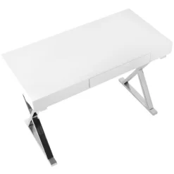 Luster Contemporary Desk White - LumiSource -Online Furniture Store GUEST 9a9d81d2 1496 4164 9032 57e1de2ba614