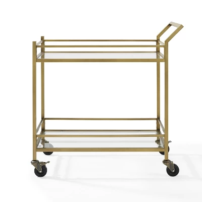 Aimee Bar Cart - Crosley 1 Aimee Bar Cart - Crosley