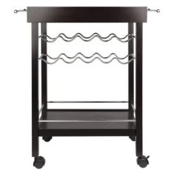 Johnnie Bar Cart Dark Espresso - Winsome -Online Furniture Store GUEST 9beb5ec7 0e92 45d2 963f c6171e421634