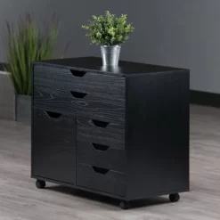 Halifax 3 Section Mobile Storage Cabinet - Winsome -Online Furniture Store GUEST 9db0873f eb1d 46a9 8ff7 218e42c1c1ab