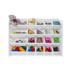 UNiPLAY Toy Organizer With 20 Removable Storage Bins And Block Play Panel, Multi-Size Bin Organizer -Online Furniture Store GUEST 9ea23340 51c0 49ff 9eb6 8e6bc4d8cc5c