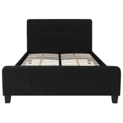 Merrick Lane Platform Bed Contemporary Tufted Upholstered Platform Bed With Footboard -Online Furniture Store GUEST 9ee4d11a 5760 4173 aa89 2a5224f77f22