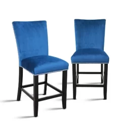24" Set Of 2 Camila Counter Height Bar Stools - Steve Silver 11 24" Set Of 2 Camila Counter Height Bar Stools - Steve Silver -Online Furniture Store GUEST 9f62c3be 0d63 493b bc32 9e884b63095c