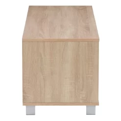 Hollywood Wood Grain TV Stand For TVs Up To 55" With Doors White And Brown - CorLiving -Online Furniture Store GUEST 9fc344d6 b7b9 4b08 a46b 55fe8975c1cb